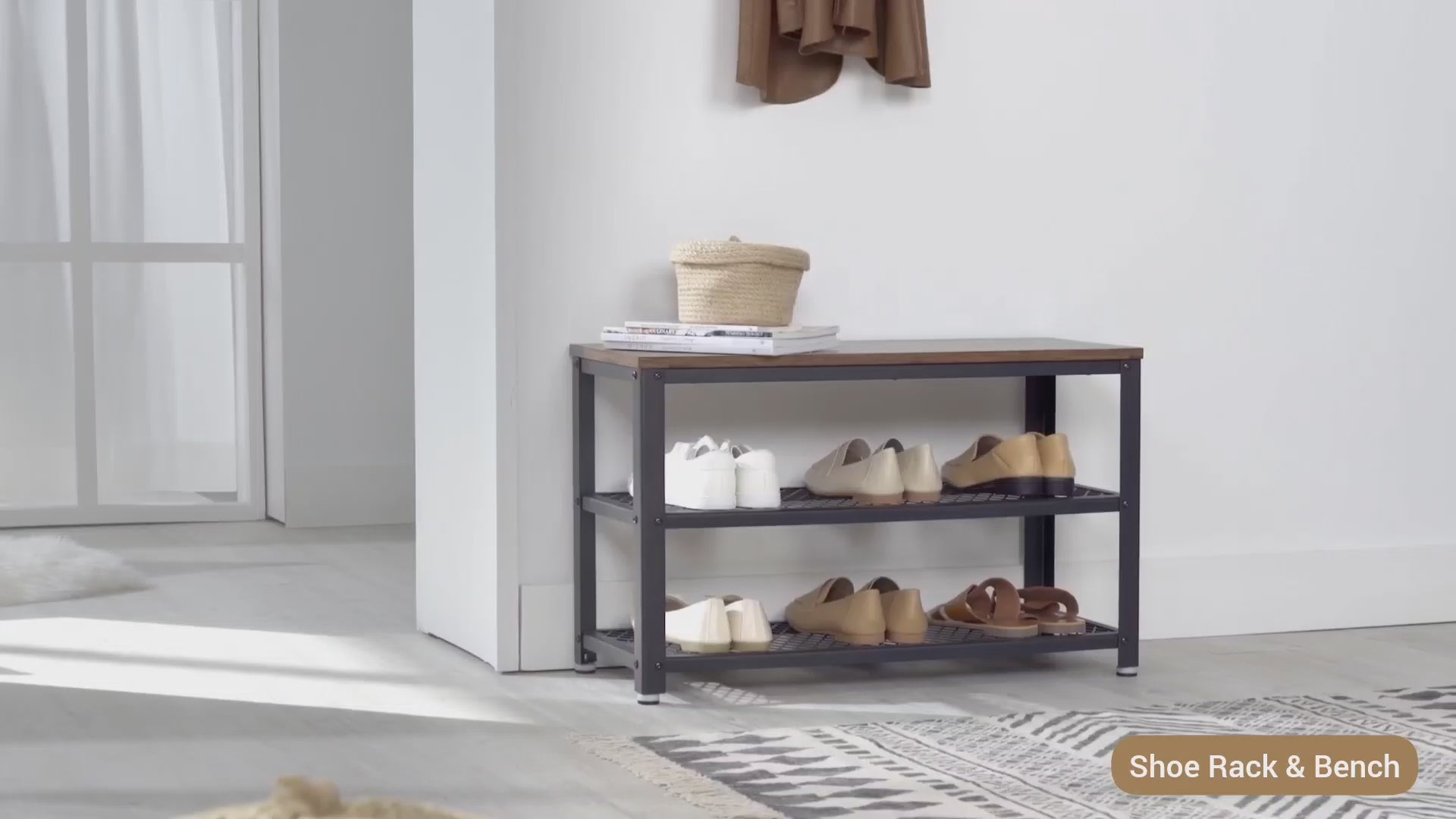 3-Tier Shoe Rack