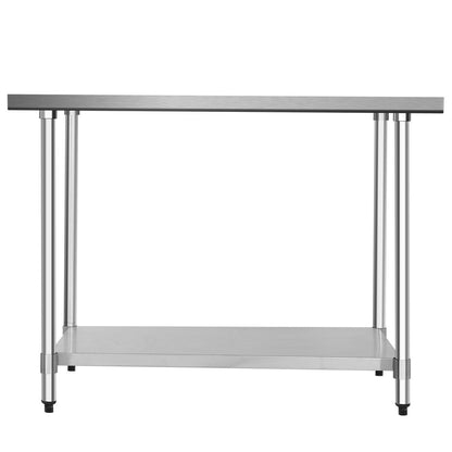 30 x 48 Inch Stainless Steel Table Commercial Kitchen Worktable