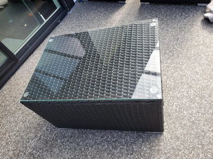 Tempered Glass Top Coffee Table 